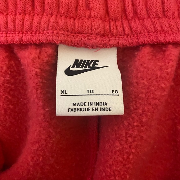 Nike Sportswear Men's Club Fleece Joggers Sweatpants Pink Punch - Picture 5 of 6